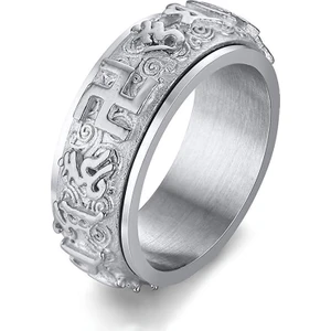 Şık Çift Yüzükleri Gümüş (Yurt Dışından)