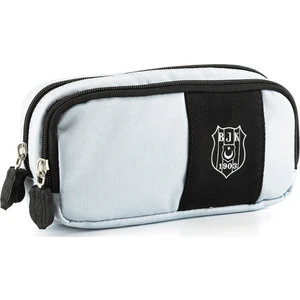 Me Team Beşiktaş Kartal Bant Detaylı Paraşüt Beyaz Kalem Çantası 23302