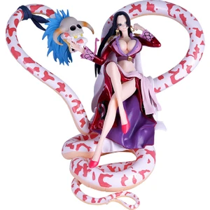 One Piece Tek Parça, Yılan Prenses, Dokuz Yılan, Boa Hancock, Oturan Figür, Shichibukai Figür Modeli (Yurt Dışından)