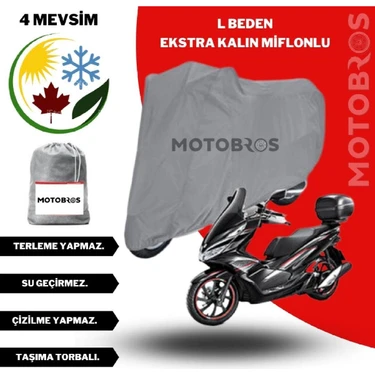 Motobros Motor Brandası Motosiklet Brandası L Beden (Ekstra