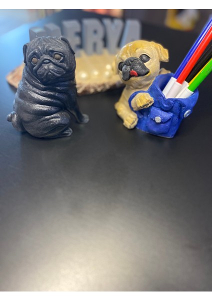 Pug Biblo Saksı ( Biblo - Saksı )