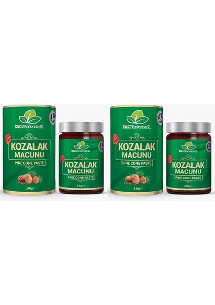 Kozalak Macunu Çam Kozalağı Macun 240 gr x 2 Adet