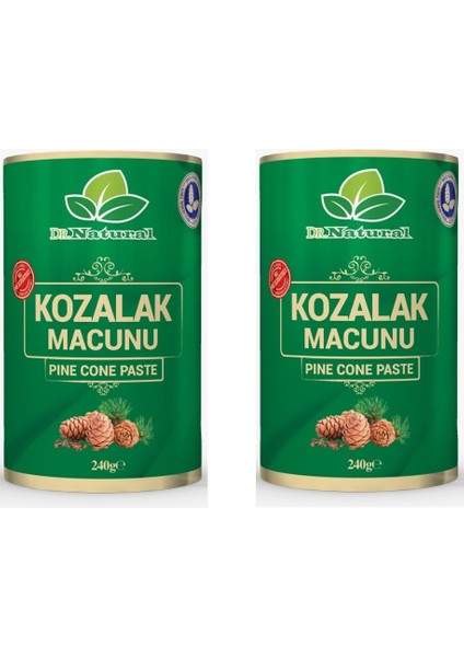 Kozalak Macunu Çam Kozalağı Macun 240 gr x 2 Adet