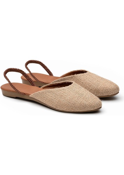 OCT Shoes Hasır Kadın Sandalet TS1044