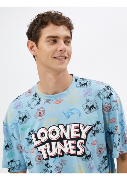 Looney Tunes Tişört Lisanslı Baskılı Pamuklu