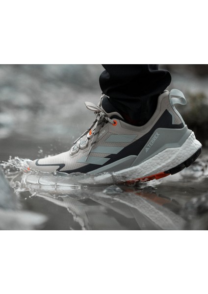 Terrex Su Geçirmez Free Hiker 2 Low Gore-Tex Su Geçirmez Su Geçirmez W Kadın Outdoor Ayakkabısı IG3202 Krem