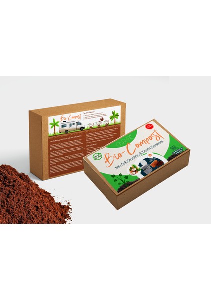 Bio-Compost Karavan & Tekne Katı Atık Parçalayıcılı Tuvalet Kompostu