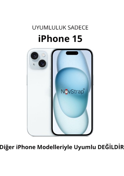 Apple iPhone 15 ile Uyumlu Ekran Koruyucu Parlak Şeffaf Seramik Nano Esnek Cam