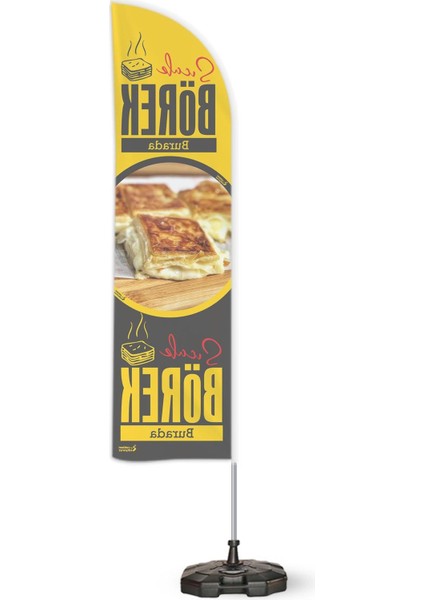 Börek Temalı Yelken Bayrakv1 fiyatları