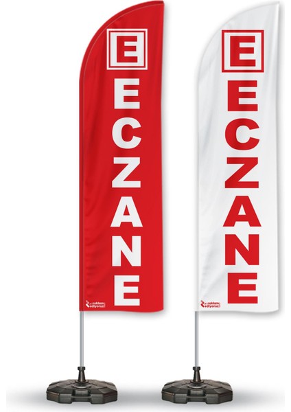 Eczane Yelken Bayrak 2'li Paket V1
