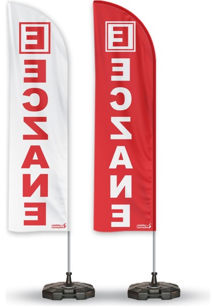 Eczane Yelken Bayrak 2'li Paket V1 fiyatları