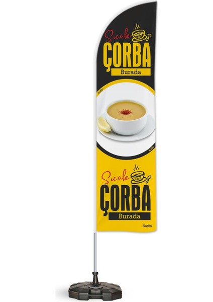 Çorba 2 Yelken Bayrak + 1 Yön. Dubası Paketi V1 modelleri