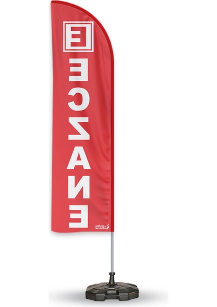 Eczane 2 Yelken Bayrak 1 Reklam Duba Paketi V1