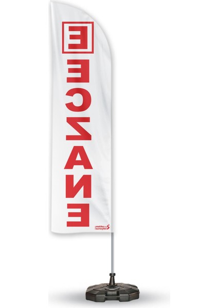 Eczane 2 Yelken Bayrak 1 Reklam Duba Paketi V1