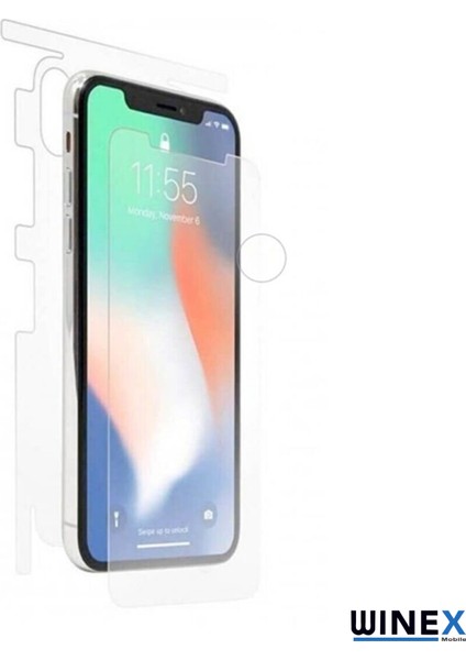 Redmi Note 8 Ön-Arka 360 Fullbody Darbe Emici Kaplama ve Hd Ekran Koruyucu