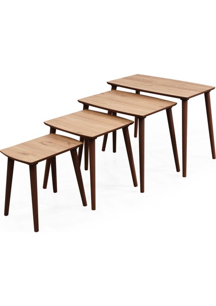 4'lü Rüya Mdf Zigon Sehpa modelleri