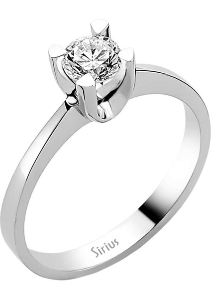 G Renk, 0,44 Karat Pırlanta Tektaş Yüzük 0424R0003