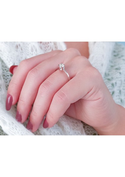 G Renk, 0,44 Karat Pırlanta Tektaş Yüzük 0424R0003 indirimleri