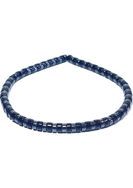 JTAW24DOB1339 Janti Bileklik Onyx ve Hematit Doğaltaş 4 mm