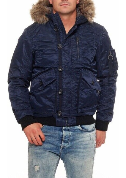 12109349 Jorforce Bomber Jacket Lacivert Mont Lacivert