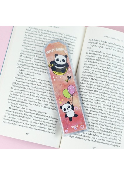 Kitap Ayracı Panda