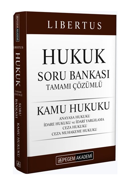 KPSS A Grubu Hukuk Soru Bankası-Kamu Hukuku