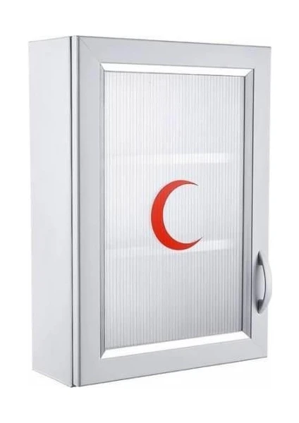 Ecza Dolabı İçi Dolu Lüx Ilk Yardım İçerikli Pvc 50 x 35 x 16 cm-159+PHL