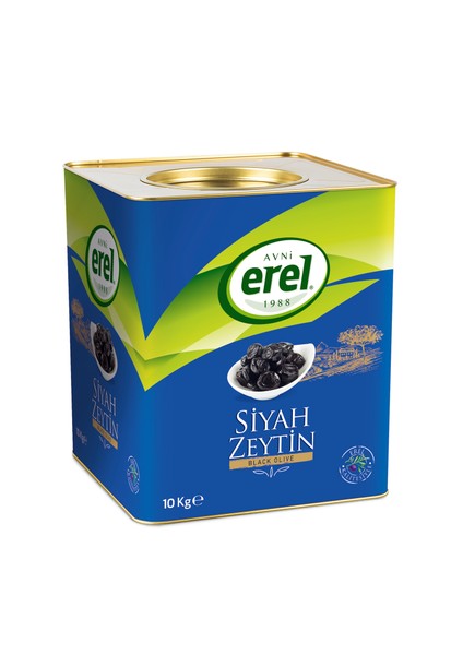 Avni Erel Special Gemlik Siyah Zeytin 10 kg