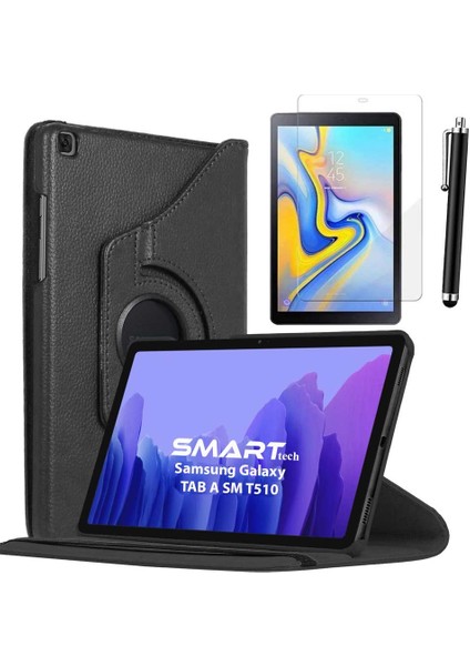 Samsung Galaxy Tab A Sm T510 10,1 Inç Kılıf Ekran Koruyucu Kalem Set