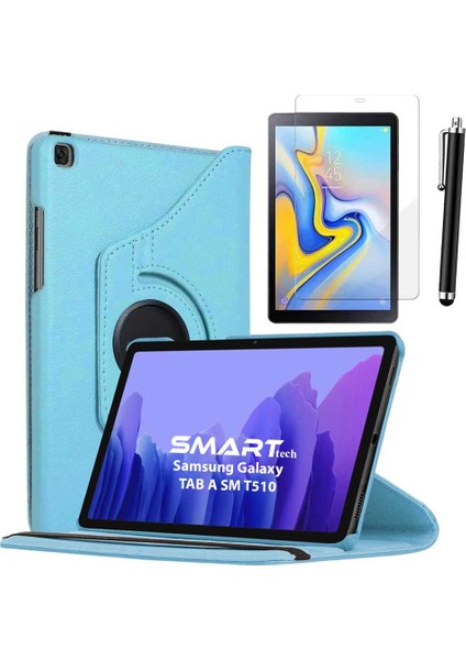 Samsung Galaxy Tab A Sm T510 10,1 Inç Kılıf Ekran Koruyucu Kalem Set