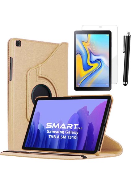 Samsung Galaxy Tab A Sm T510 10,1 Inç Kılıf Ekran Koruyucu Kalem Set