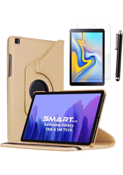 Smart Tech Samsung Galaxy Tab A Sm T510 10,1 Inç Kılıf Ekran Koruyucu Kalem Set