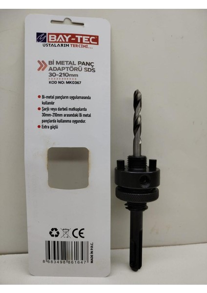 Bi Metal Panç Adaptörü Sds MK0367 modelleri