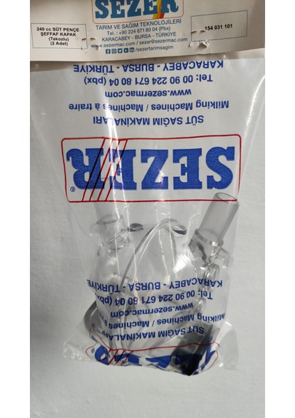 240 cc Süt Pençesi Şeffaf Kapağı 2 Adet fırsatları