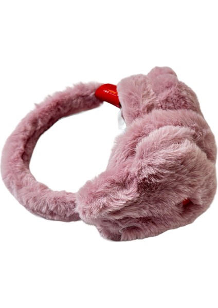 Kitti Çocuk Peluş Kulaklık 4-8 Yaş Pembe-4-8 Yaş