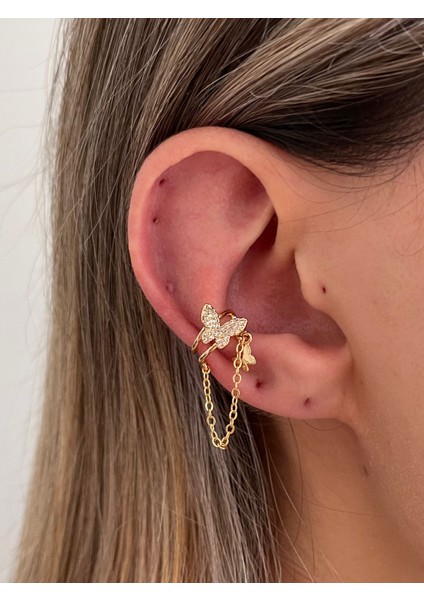Kelebekli Earcuff