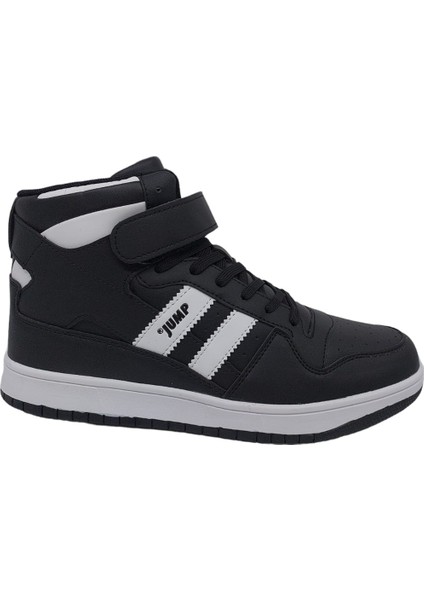 28504 Siyah Uzun Bilekli Erkek Sneaker Günlük Spor Ayakkabı