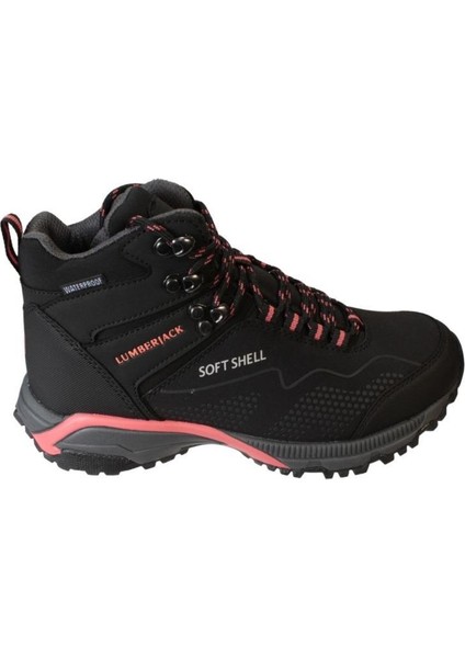 Kadın Siyah Pembe Waterprof Outdoor Bileki Bot