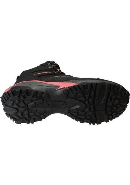 Kadın Siyah Pembe Waterprof Outdoor Bileki Bot
