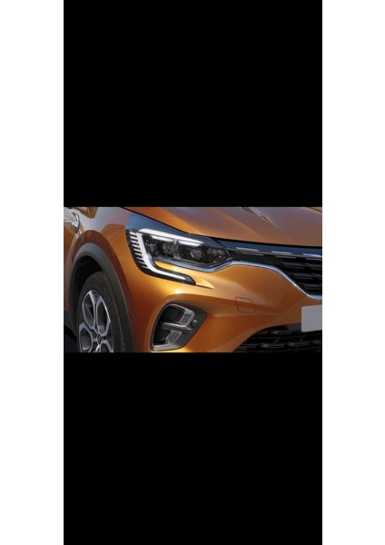 Renault Captur Krom Sis Farı Çerçevesi 2020 Sonrası