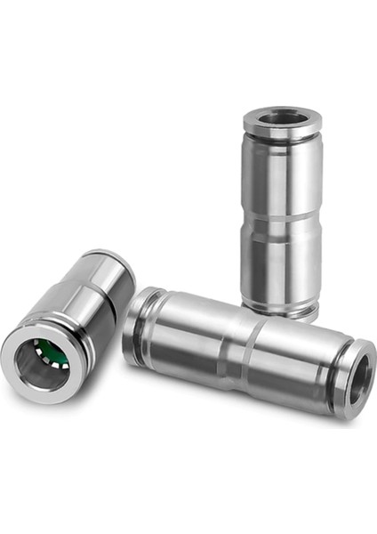 Pnömatik Metal Düz Nipel 8 mm