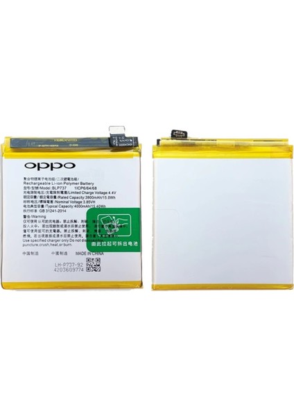 Oppo Reno 2z Batarya Pil (Orjinal)
