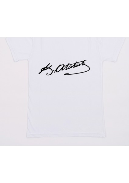 Atatürk Vatan/bayrak Tshirt / Arkası Imzalı (Relax Fit) / 9xl / 8xl / 7xl / 6xl / 5xl / 4xl / 3xl fiyatları