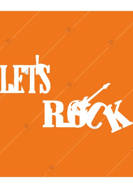 Let's Rock Lazer Kesim Ahşap Duvar Dekorasyon Ürünü modelleri
