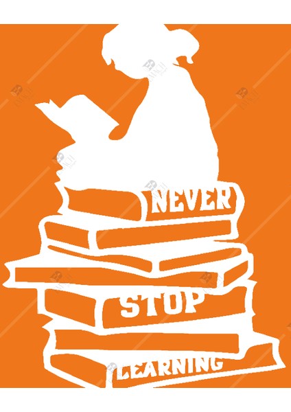 Never Stop Learning Duvar Dekor Lazer Kesim Hediyelik Eşya Ahşap Tablo modelleri