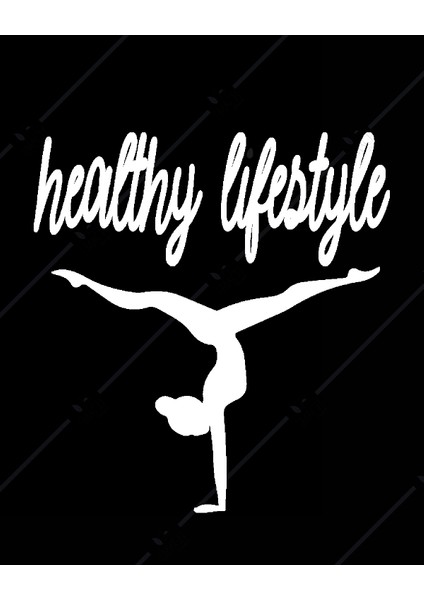 Healthy Lifestyle Pilates Duvar Dekor Lazer Kesim Hediyelik Eşya Ahşap Tablo 35X34 fiyatları