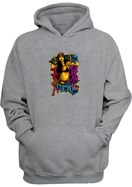 Unisex Xtreme Gri Normal Kalıp Sweatshirt