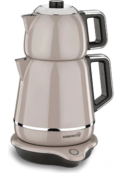 A332-02 Demiks Bej/krom Elektrikli Çaydanlık fiyatları