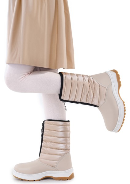 Ronel Cilt Fermuarlı Kız Çocuk Kar Botu modelleri