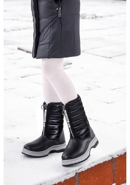 Ronel Cilt Fermuarlı Kız Çocuk Kar Botu fiyatları